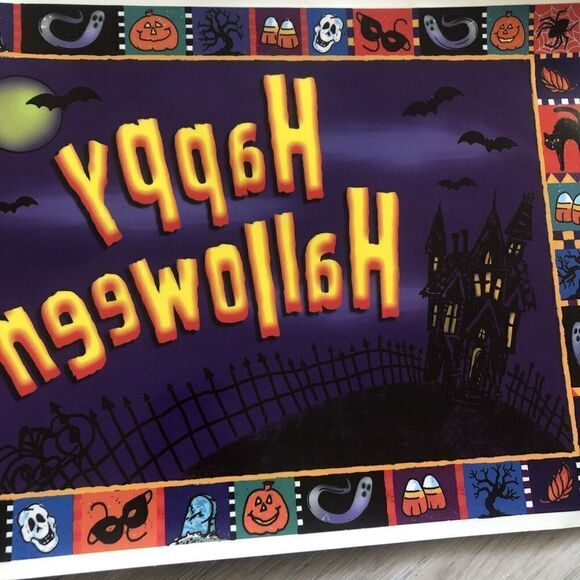 Static Cling Window Decorations NEW Reusable . Happy Halloween - Picture 4 of 7